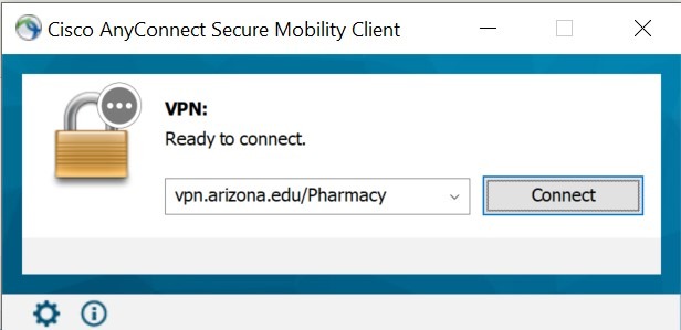 vpn.arizona.edu\Pharmacy